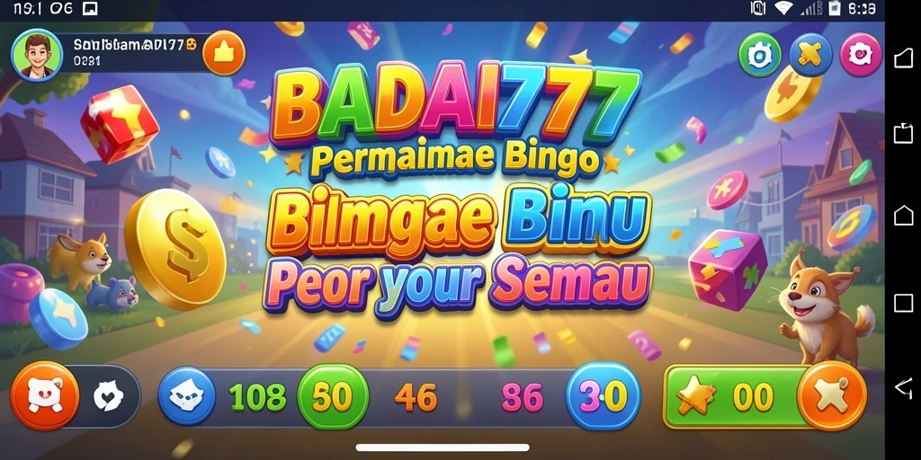 Tampilan gameplay menarik dari BADAI777 dalam permainan Bingo.