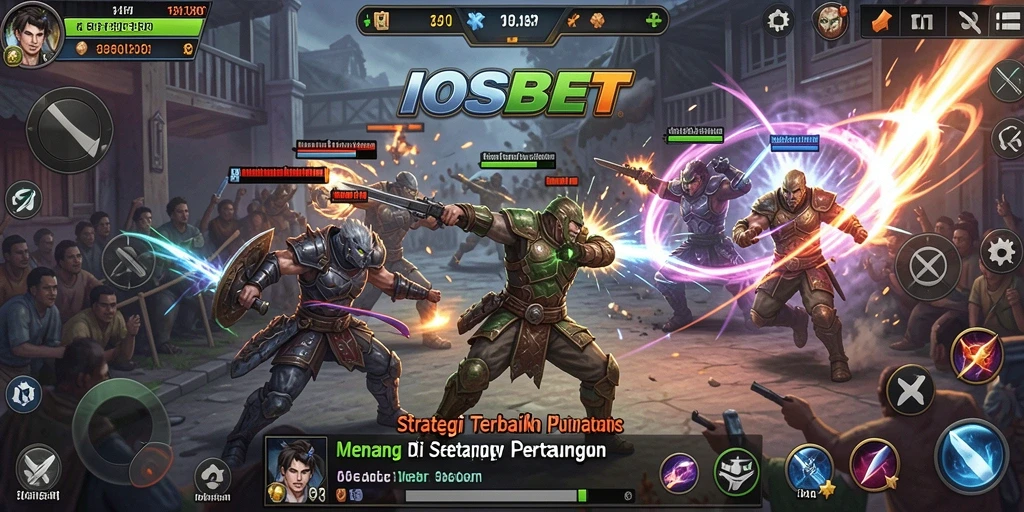 Tangkapan layar dari gameplay strategi yang mendebarkan di IOSBET.
