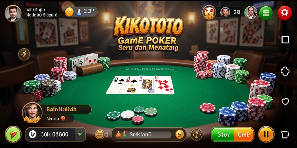 Menampilkan gameplay intens dan menarik dari KIKOTOTO.
