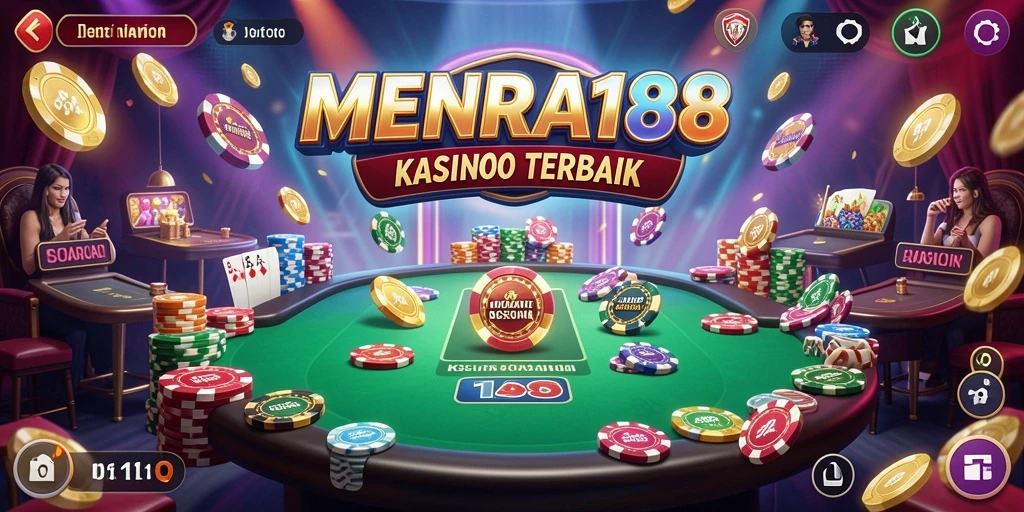 Screenshot MENARA188 menampilkan gameplay Kasino yang menarik dan interaktif.