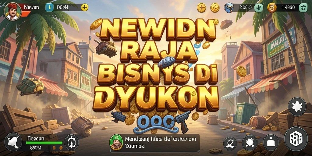 Gameplay menarik dari NEWIDN yang menggambarkan strategi bisnis.