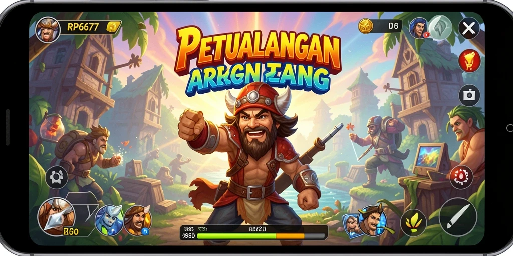 Tampilan gameplay RP6677 dengan aksi seru dan grafis menarik.
